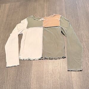 Moa Moa Ribbed Long Sleeve Top